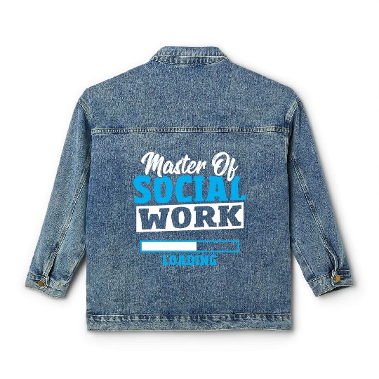 Caseworker Political Science Social Worker Classic Women's Denim Jackets