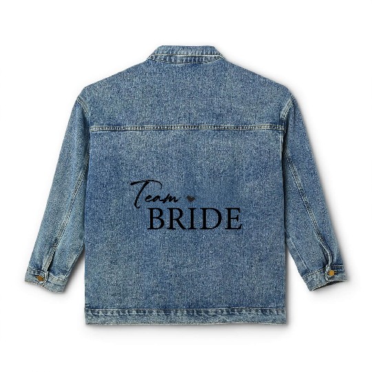 Team Bride, Brides Maid Classic Women's Denim Jackets