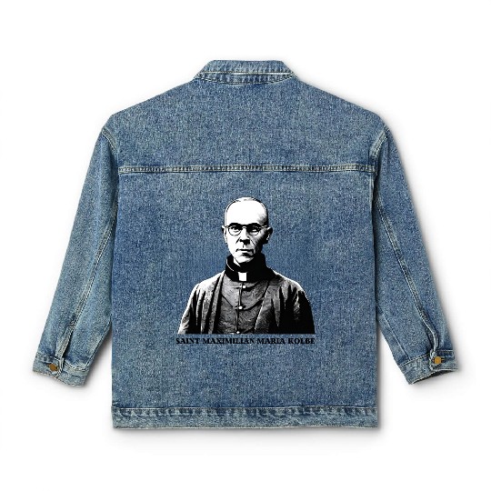 Saint Maximilian Maria Kolbe Classic Women's Denim Jackets