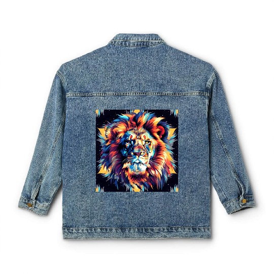 lion Classic Women's Denim Jackets