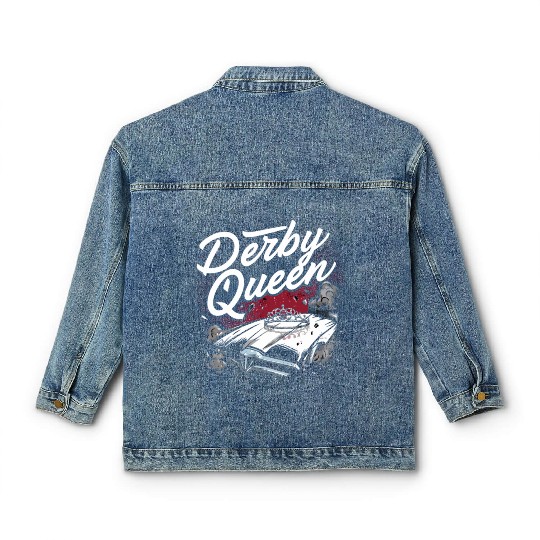 Demo Derby Demolition Derby Demolition Derby Lover Classic Women's Denim Jackets