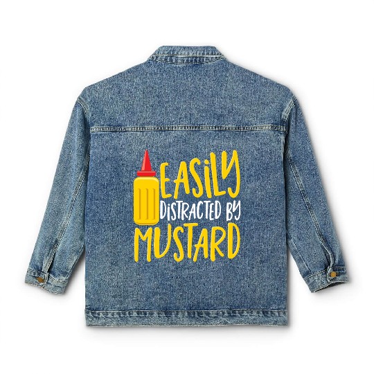 Hot Sauce Buffalo Sauce Ranch Dressing Condiment Classic Women's Denim Jackets
