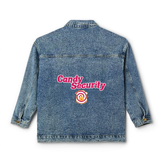 Candy Security Kids Parents Matching Birthday Classic Women's Denim Jackets