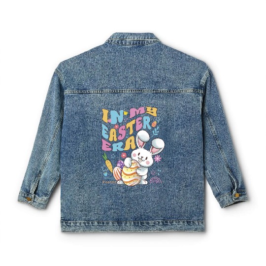 In My Easter ERA - In My Bunny Era Happy Easter Classic Women's Denim Jackets