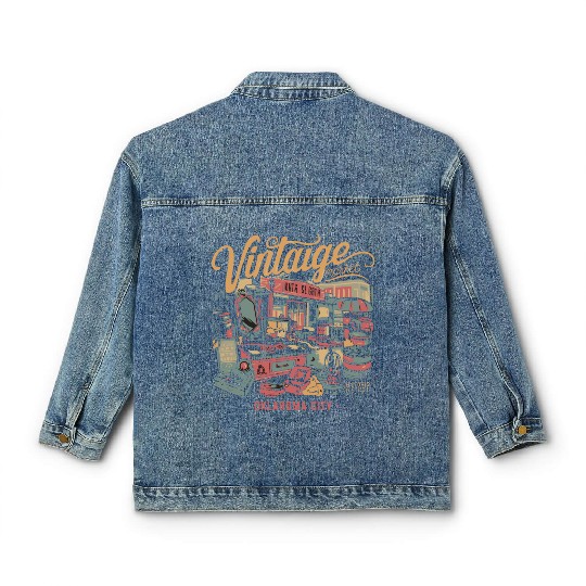Vintage Market Days of Oklahoma City 2024 Classic Women's Denim Jackets