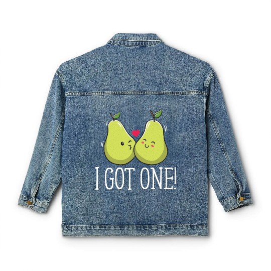 I Got One Honeymoon Bride Newlywed Future Wife Fia Classic Women's Denim Jackets