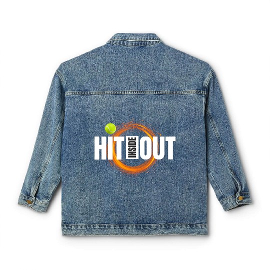 Tennis Hit Inside-Out Classic Women's Denim Jackets