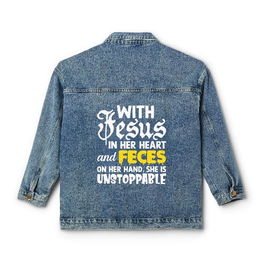 Cringe Meme Oddly Specific Stupid Weird Humor Classic Women's Denim Jackets