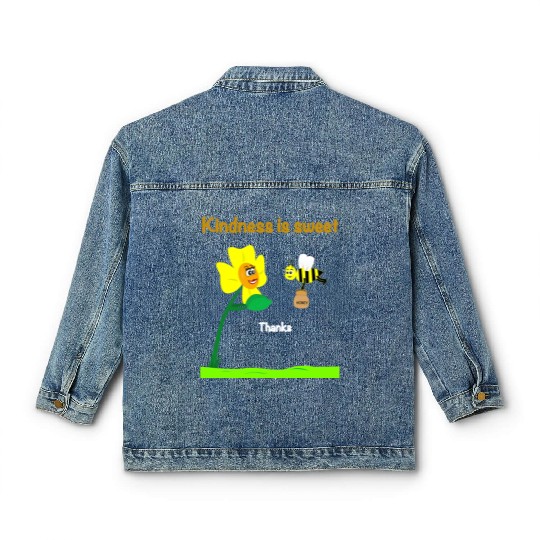 Kindness is sweet Classic Women's Denim Jackets