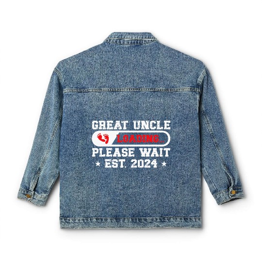 Future Great Uncle 2024 Loading Promoted To Great Classic Women's Denim Jackets