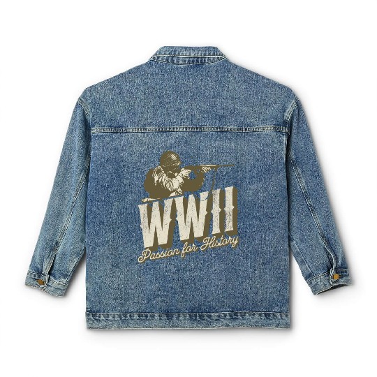 World War 2 - Passion For History Classic Women's Denim Jackets