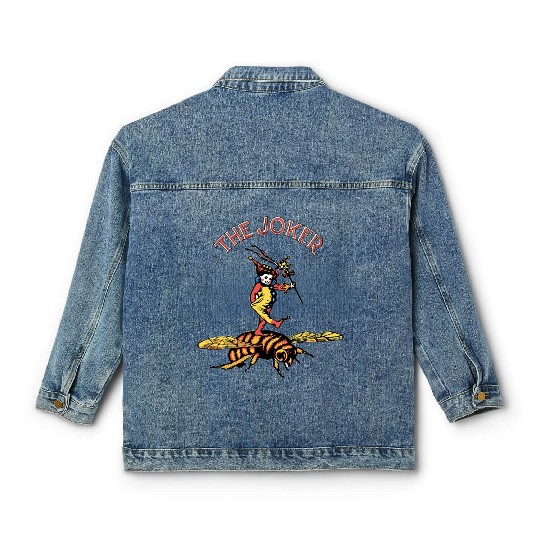 Joker Playing card from Bee Classic Women's Denim Jackets