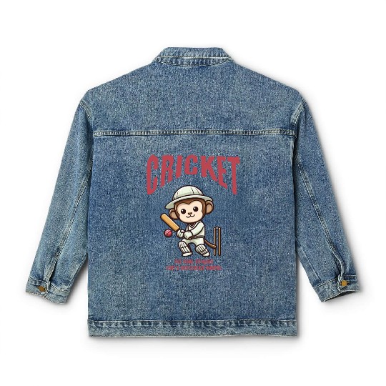 Cricket Monkey Classic Women's Denim Jackets