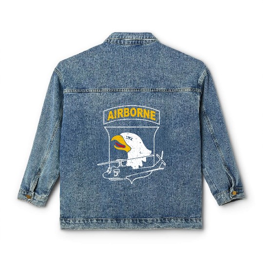 101st Airborne Division Classic Women's Denim Jackets