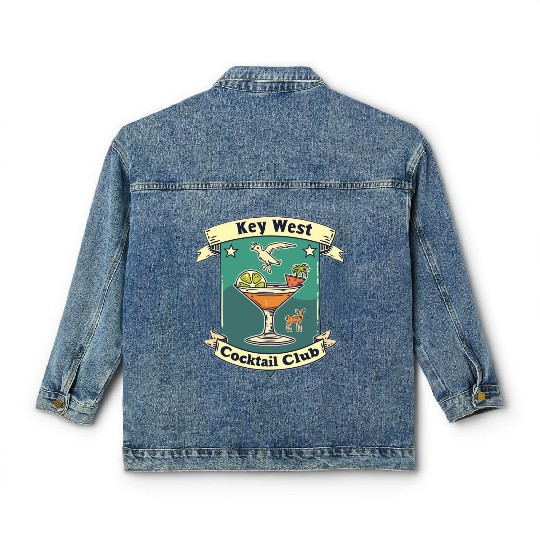 Key West Cocktail Club Classic Women's Denim Jackets
