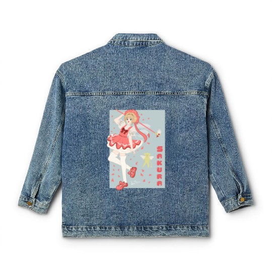 Sakura Card Captor Classic Women's Denim Jackets