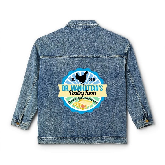 Dr Manhattan Poultry Farm Classic Women's Denim Jackets