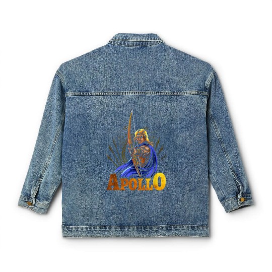Ancient Greek Mythology Gods Monsters Classic Women's Denim Jackets