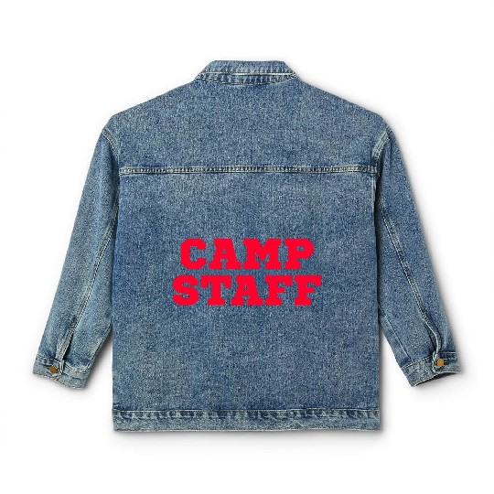Camper Christmas Tree Matching Family Christmas Classic Women's Denim Jackets