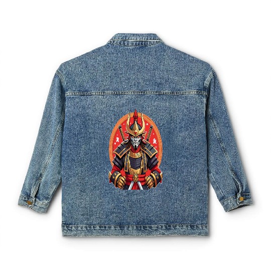 Samurai of the Rising Sun Classic Women's Denim Jackets