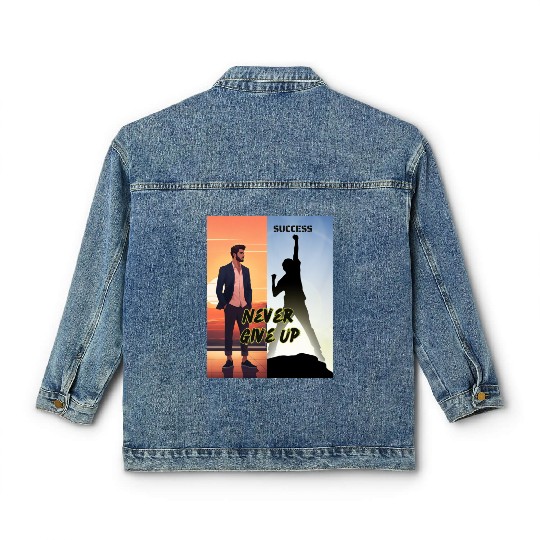Classic Women's Denim Jackets never give up