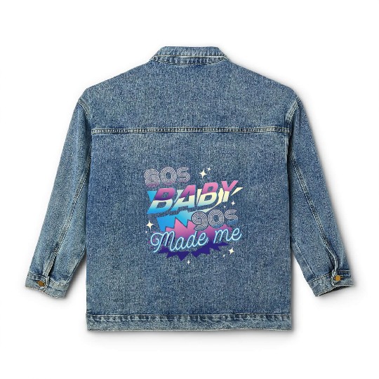 80s music,80s fashion lovers Classic Women's Denim Jackets
