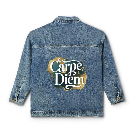 Carpe Diem Classic Women's Denim Jackets