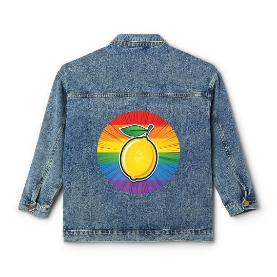 LGBTQ Lemon Classic Women's Denim Jackets