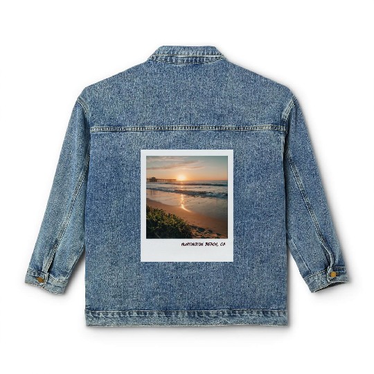 Mono Enterprises "Travels" Huntington Beach Classic Women's Denim Jackets