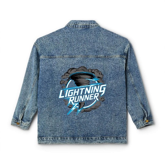 Tornado Chasing Adventures: Embrace Nature's Fury Classic Women's Denim Jackets