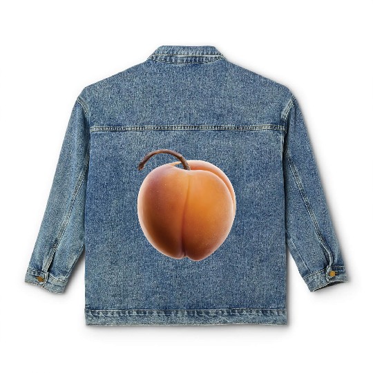 Apricot Realistic Classic Women's Denim Jackets