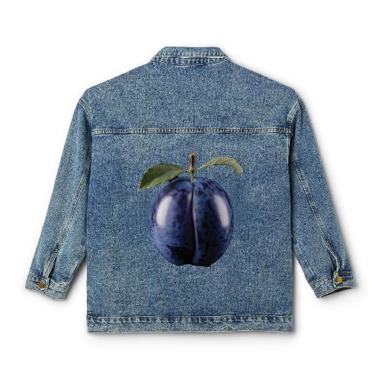 Blackberry Realistic Classic Women's Denim Jackets