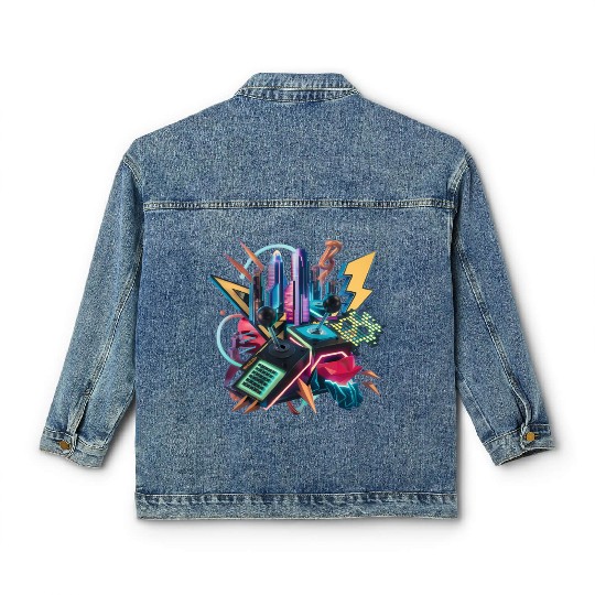 Modern Pop Culture Classic Women's Denim Jackets