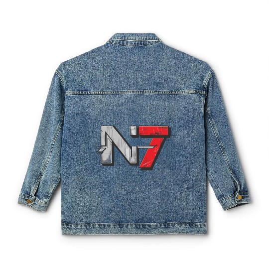 Mass Effect N7 Essential Classic Women's Denim Jackets