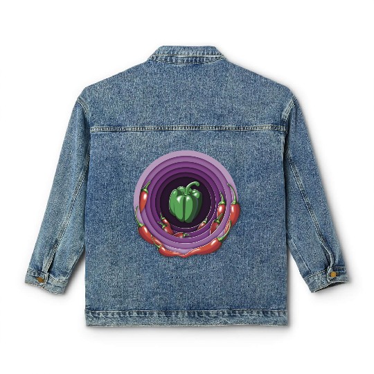 pepper tunnel journey Classic Women's Denim Jackets