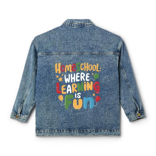 Embrace The Homeschool Journey With Your Classic Women's Denim Jackets