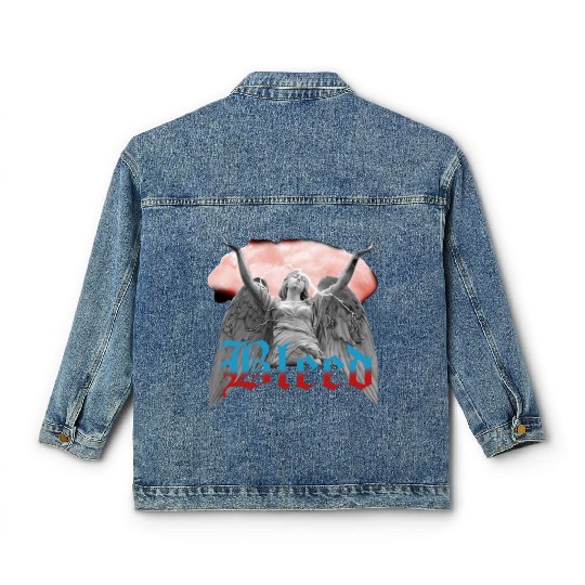 Angel Classic Women's Denim Jackets - Embrace Your Inner Grace