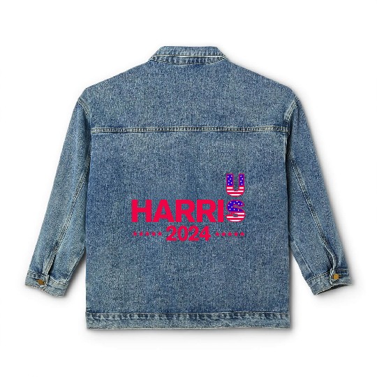 Harris US 2024 Election Classic Women's Denim Jackets