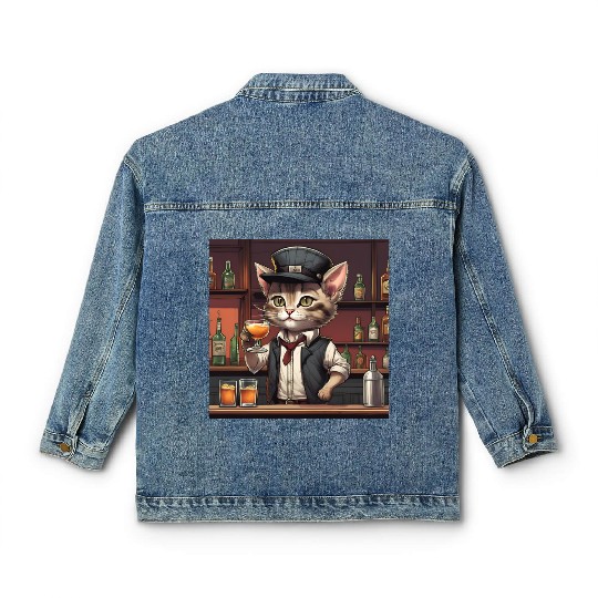 bartender kitty Classic Women's Denim Jackets