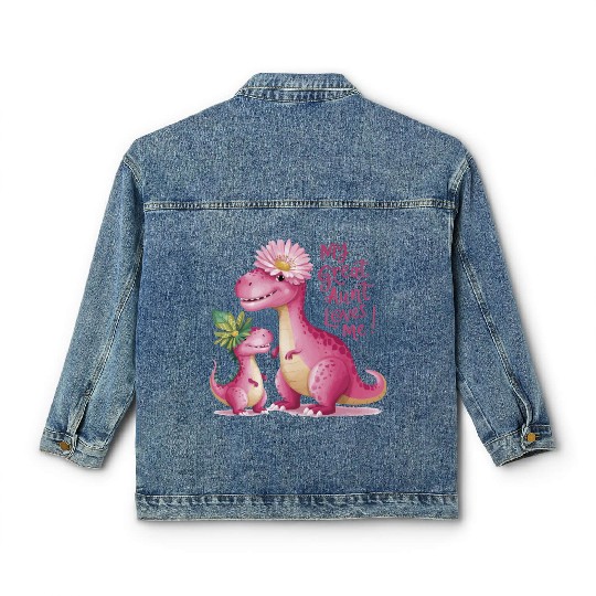 My Great Aunt Loves Me Classic Women's Denim Jackets