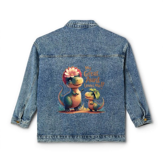 My Great Aunt Loves Me Classic Women's Denim Jackets