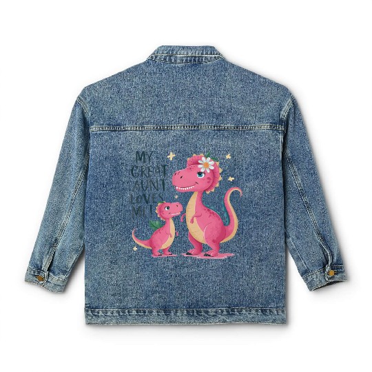 My Great Aunt Loves Me Classic Women's Denim Jackets