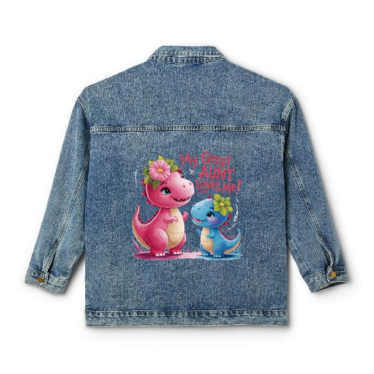 My Great Aunt Loves Me Classic Women's Denim Jackets
