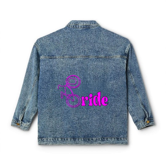 BIKE CYCLING BRIDE Classic Women's Denim Jackets