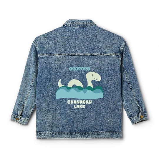 Ogopogo Okanagan Lake Monster Cryptid Classic Women's Denim Jackets