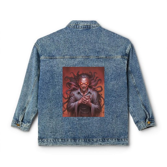Halloween Night, Trick or Treat, Fright Night Classic Women's Denim Jackets