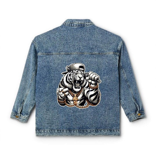 Rap Battles Freestyle Rap Competition Battle Rap Classic Women's Denim Jackets