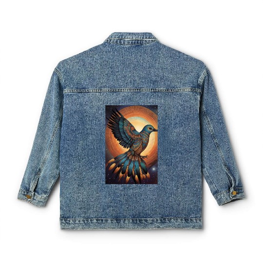 The Bird of Paradise Classic Women's Denim Jackets