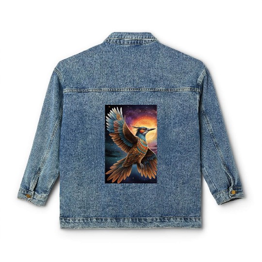 Bird of paradise Classic Women's Denim Jackets