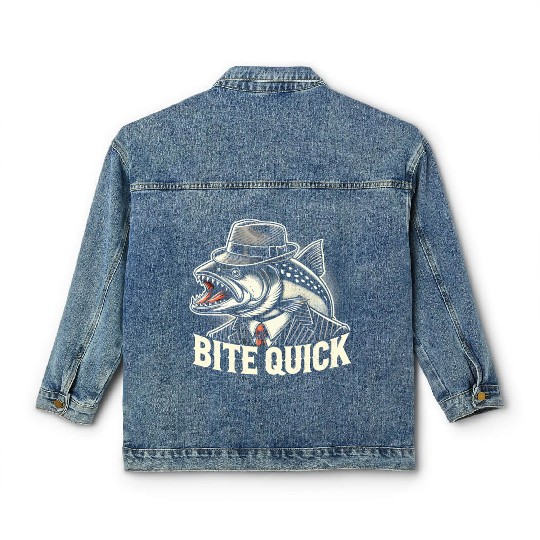 Mobster Gangster Mafia Organized Crime Boss Classic Women's Denim Jackets
